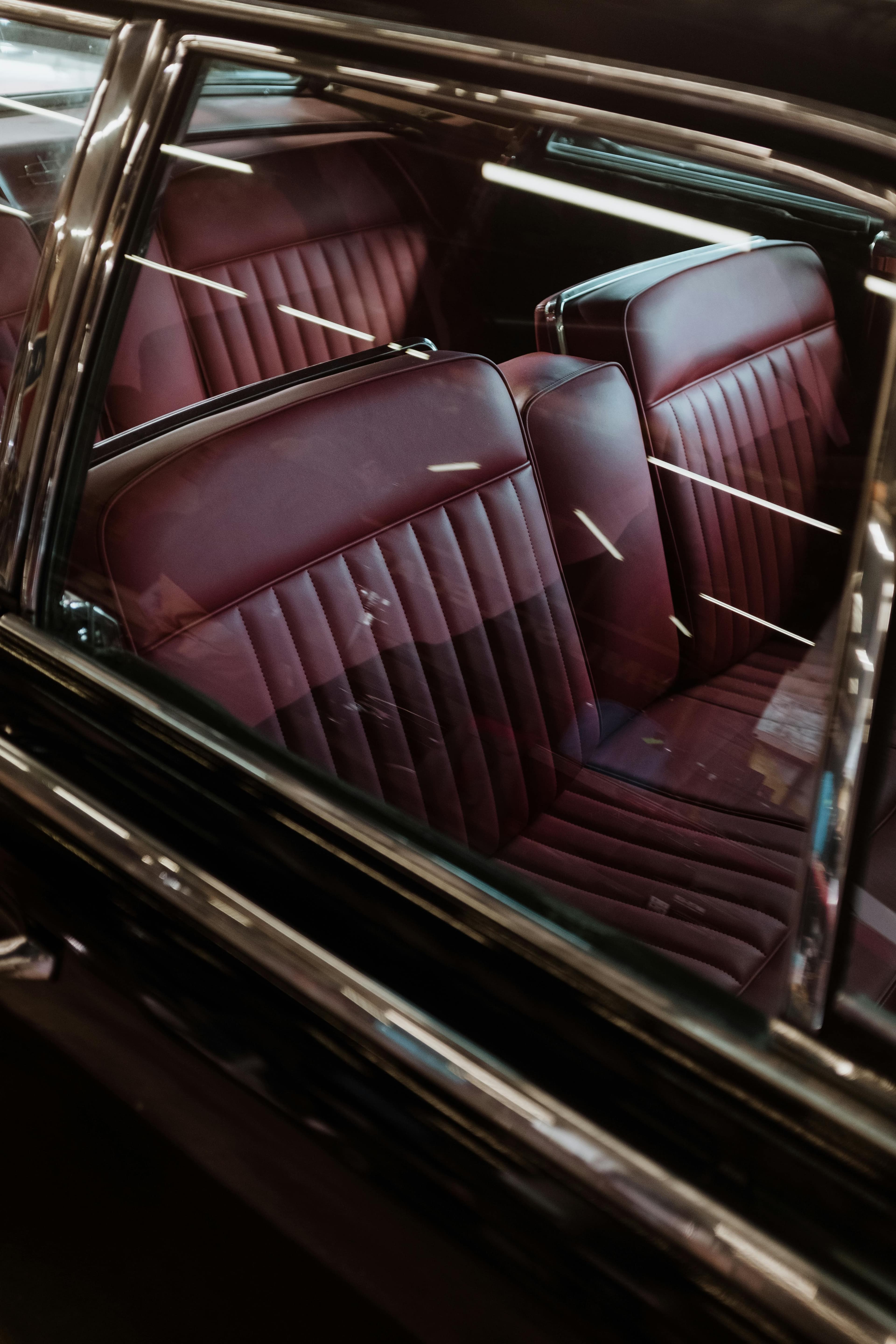 Leather seat restoration